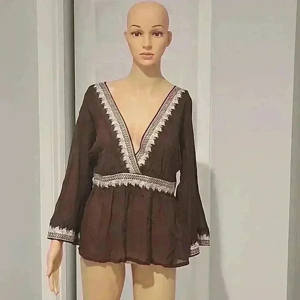 Guess silk blouse 